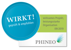 Wirkt-Siegel von Phineo